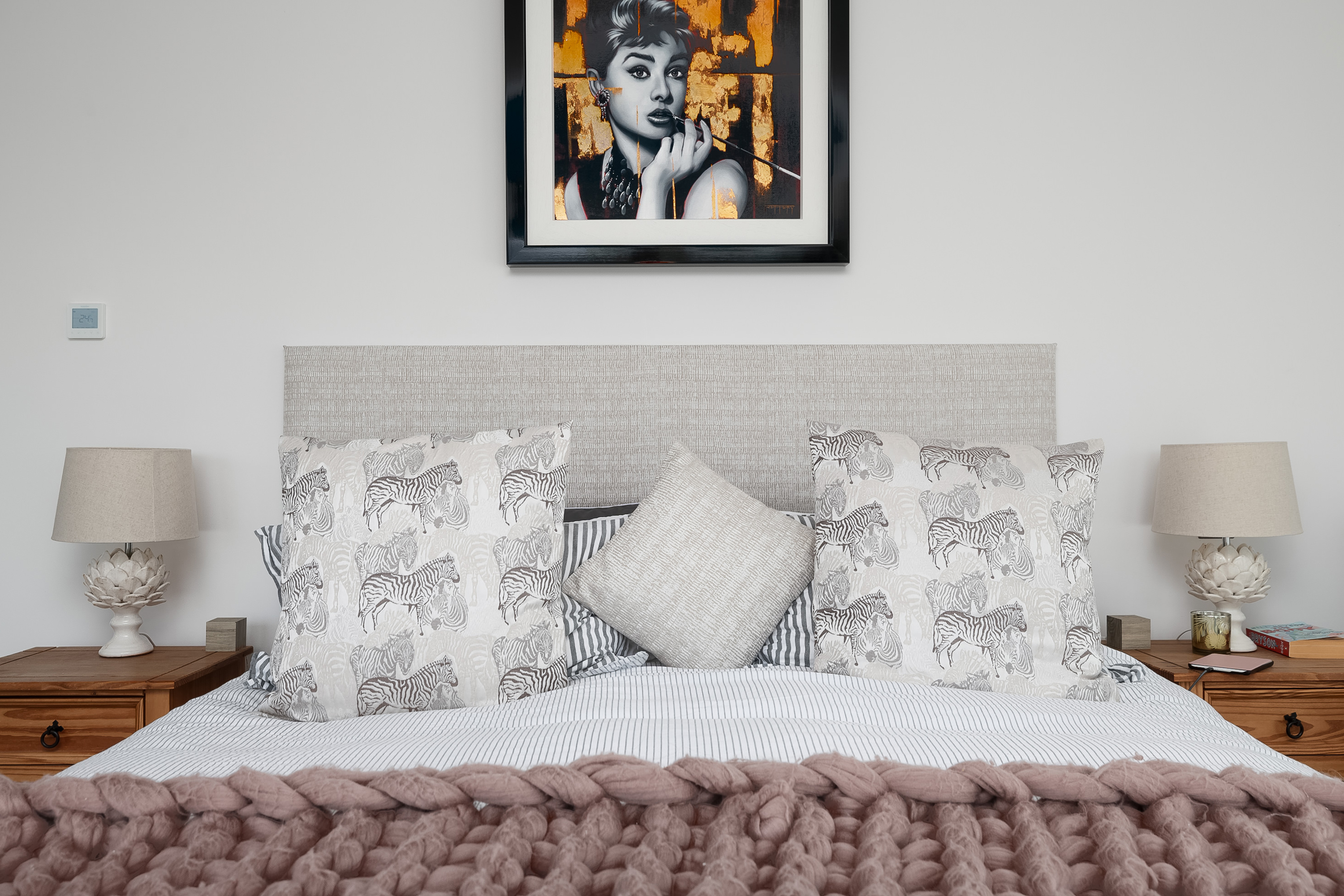 Bedroom photography for Airbnb holiday lets and serviced accommodation in Plymouth Devon and Cornwall
